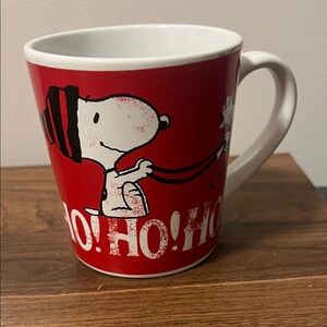 Peanuts Red and White Snoopy Mug